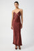 THIRD FORM CRUSH CONTRAST BIND CAMI DRESS | SHIRAZ & APPLE