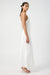 CRUSH CONTRAST BIND CAMI DRESS | WHITE & CREAM - THIRD FORM