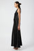 CRUSH CONTRAST BIND MAXI TANK DRESS | BLACK & CREAM - THIRD FORM