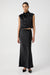 THIRD FORM CRUSH DRAPE TANK | BLACK
