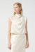 THIRD FORM CRUSH DRAPE TANK | CREAM