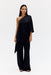 THIRD FORM CRUSH TAILORED TROUSER | BLACK