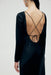 CRUSH TIE BACK MAXI | BLACK - THIRD FORM