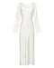 CRUSH TIE BACK MAXI | OFF WHITE - THIRD FORM