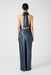 CRUSH WRAP NECK FLOOR LENGTH | GUNMETAL - THIRD FORM