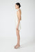 CRUSH WRAP NECK MINI | CREAM - THIRD FORM