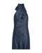 CRUSH WRAP NECK MINI | GUNMETAL - THIRD FORM