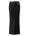 THIRD FORM CRYSTAL CLEAR MAXI SKIRT | BLACK