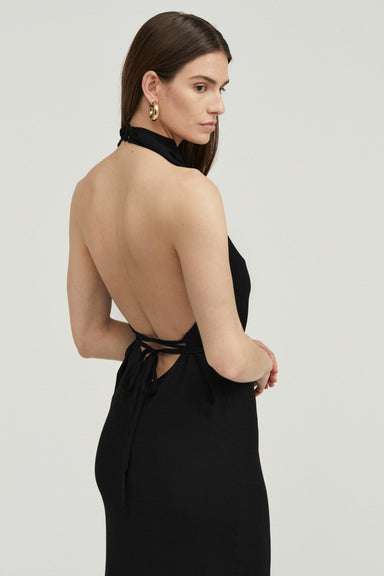 DAY DREAMER KITE MAXI DRESS | BLACK - THIRD FORM