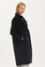 THIRD FORM DOUBLE BREASTED COAT | BLACK
