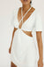 THIRD FORM DOUBLE CROSSED TEE DRESS | OFF WHITE