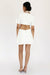THIRD FORM DOUBLE CROSSED TEE DRESS | OFF WHITE
