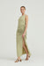 DRAWN DEEP TANK MAXI DRESS | SAGE - THIRD FORM