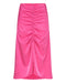 THIRD FORM DRAWN OUT MIDI SKIRT | LIPSTICK