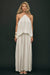 THIRD FORM DREAMT HALTER MAXI DRESS | CLOUD