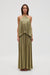 THIRD FORM DREAMT HALTER MAXI DRESS | DUSTY SAGE