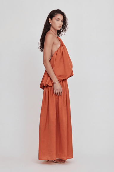 DREAMT HALTER MAXI DRESS | NECTAR - THIRD FORM