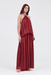 THIRD FORM Dreamt Halter Maxi Dress | Wine