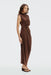 THIRD FORM Drift Drape Jersey Dress | Espresso