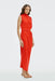 THIRD FORM Drift Drape Jersey Dress | Vermilion