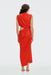 THIRD FORM Drift Drape Jersey Dress | Vermilion