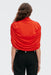 THIRD FORM Drift Drape Jersey Top | Vermillion