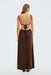 THIRD FORM Drift Tie Back Maxi Dress | Espresso
