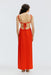 THIRD FORM Drift Tie Back Maxi Dress | Vermillion