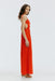 THIRD FORM Drift Tie Back Maxi Dress | Vermillion