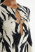 DRIFTER LS MIDI DRESS | FEATHER PRINT - THIRD FORM