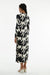 DRIFTER LS MIDI DRESS | FEATHER PRINT - THIRD FORM