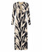 DRIFTER LS MIDI DRESS | FEATHER PRINT - THIRD FORM
