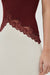 ECHO CONTRAST TANK DRESS | CRIMSON - THIRD FORM