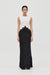 ECHO CONTRAST TANK DRESS | MOONSTONE - THIRD FORM