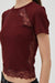 ECHO TEE | CRIMSON - THIRD FORM