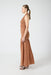 ECLIPSE HALTER DRESS | RUST - THIRD FORM