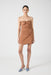 ECLIPSE MINI DRESS | RUST - THIRD FORM