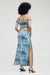 ELECTRIC TUCKED MAXI SKIRT | TIE DYE - THIRD FORM