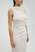 THIRD FORM ELECTRIC TUCKED MAXI TANK DRESS | BONE
