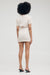 THIRD FORM ELECTRIC TUCKED TEE DRESS | BONE