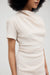 THIRD FORM ELECTRIC TUCKED TEE DRESS | BONE