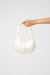 ELEMENTAL RUCHED BAG | WHITE - THIRD FORM