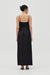 ELYSIAN BELTED MAXI DRESS | BLACK - THIRD FORM