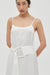 ELYSIAN BELTED MAXI DRESS | WHITE - THIRD FORM