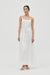 THIRD FORM ELYSIAN BELTED MAXI DRESS | WHITE