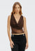 THIRD FORM En Route Cowl Neck Camisole | Cacao