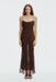 THIRD FORM En Route Maxi Slip Dress | Cacao