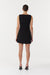 ENIGMA MINI DRESS | BLACK - THIRD FORM