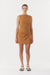 ENIGMA MINI DRESS | CAMEL - THIRD FORM