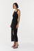 ENIGMA TUCK DRESS | BLACK - THIRD FORM